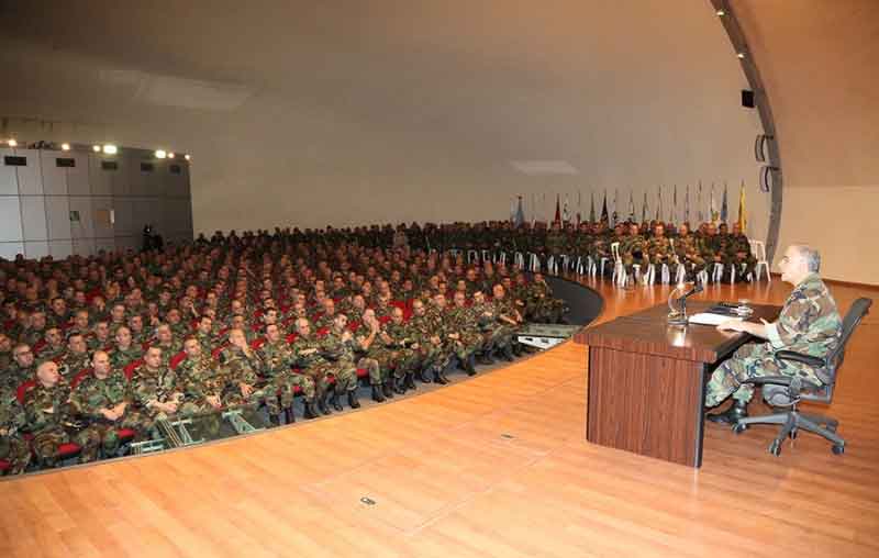قهوجي: الجيش سيبذل أقصى الجهود لمواكبة مسيرة العهد وتحقيق تطلعاته